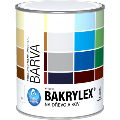 Bakrylex Univerzál mat V2066 barva na dřevo a kov 0110 šedá 700 g