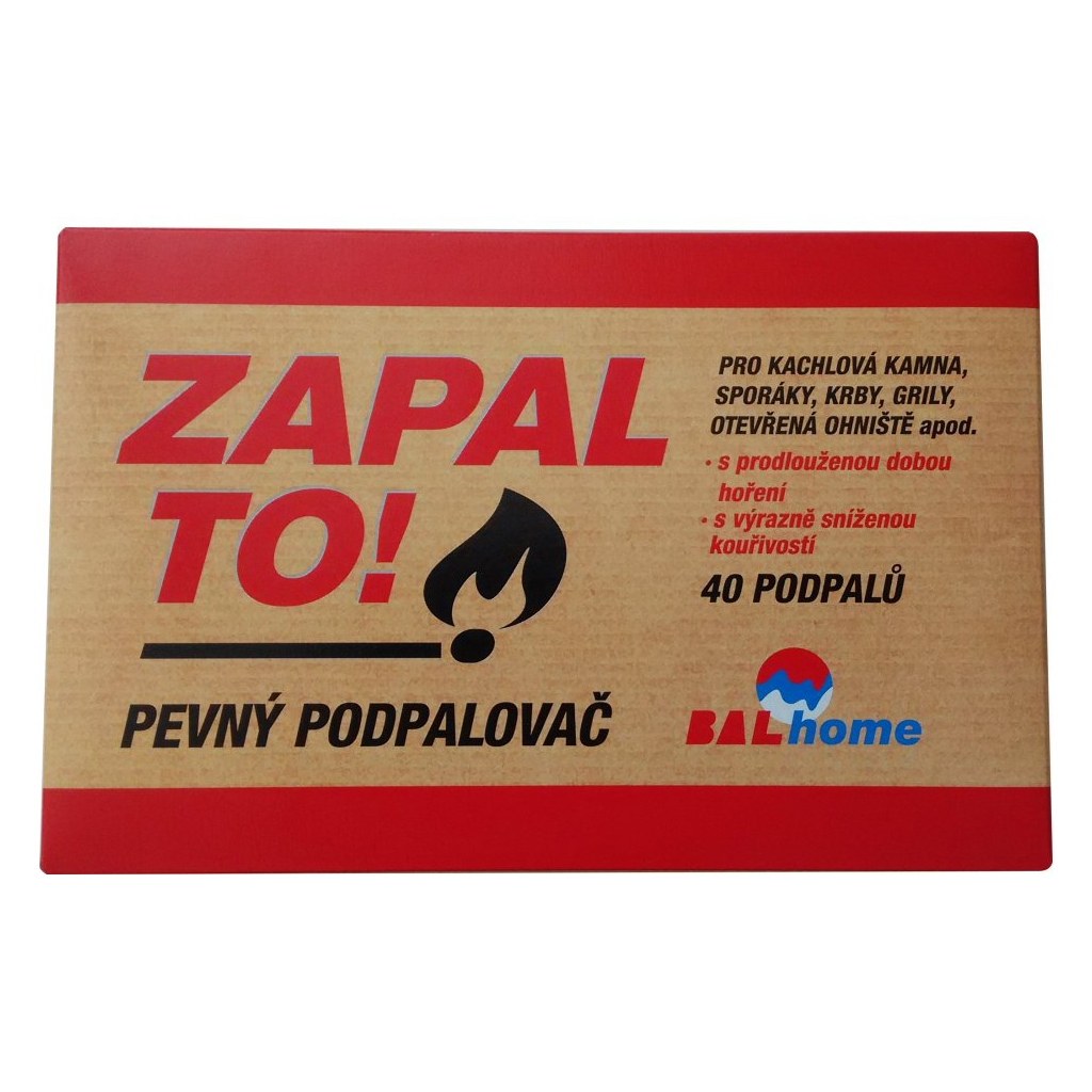 BALhome Zapal To Pevn Podpalova 40 Podpal PeMi