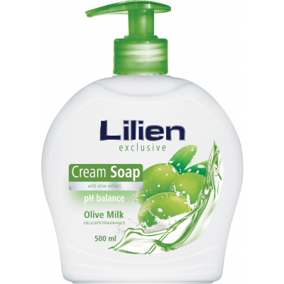 Lilien Olive milk tekuté mýdlo 500 ml