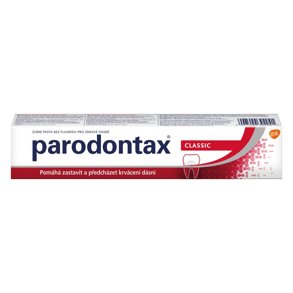 Parodontax Classic bez fluoru zubní pasta 75 ml