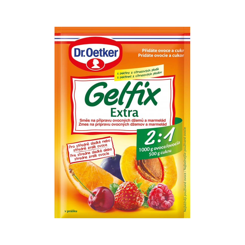 Dr. Oetker Gelfix Extra 21 želírovací přípravek, 25 g