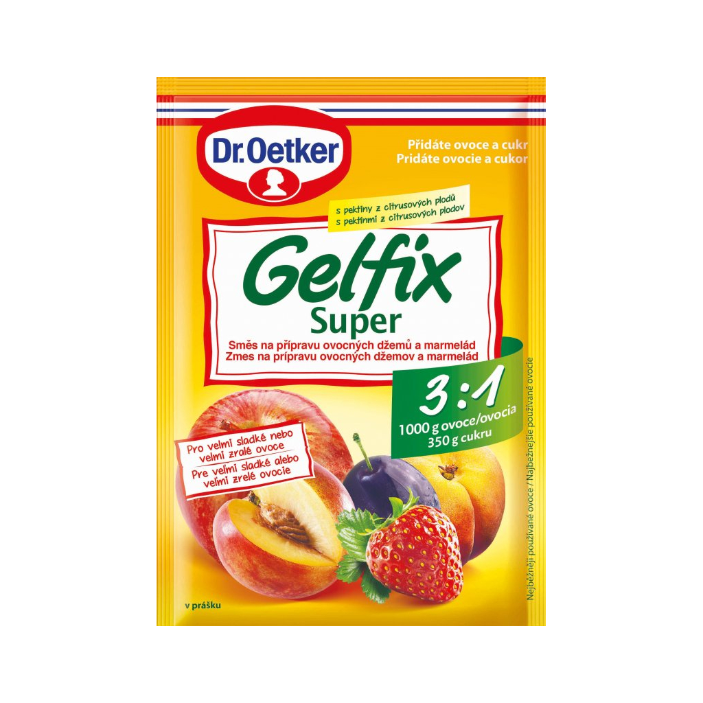 Dr. Oetker Gelfix Super 3:1 želírovací přípravek, 25 g