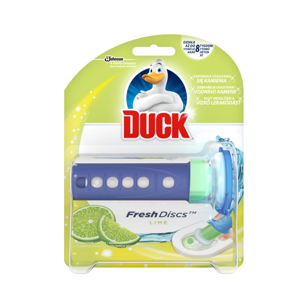 Duck Fresh Discs čistič WC s vůní limetky 36 ml