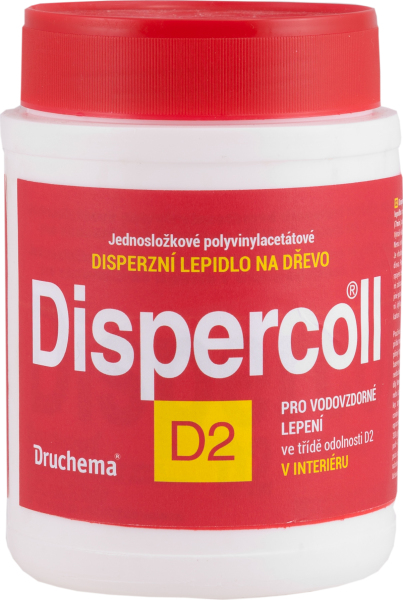 Druchema Dispercoll D2 disperzní lepidlo na dřevo, 1 kg