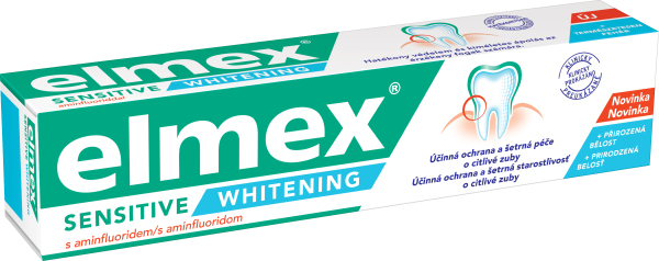 Elmex Sensitive Whitening zubní pasta, 75 ml
