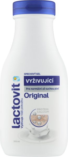 Lactovit Original vyživující sprchový gel, 300 ml