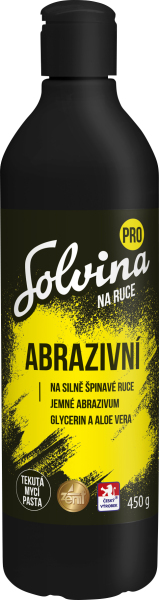 Solvina PRO abrazivní mycí pasta na ruce, 450 g