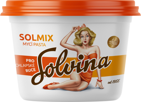 Solvina Solmix mycí pasta, 375 g