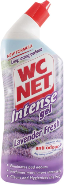 WC NET Intense Lavender Fresh Wc gelový čistič 750ml