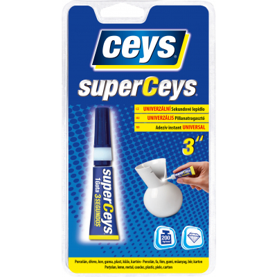 Ceys Superceys vteřinové lepidlo, 3 g