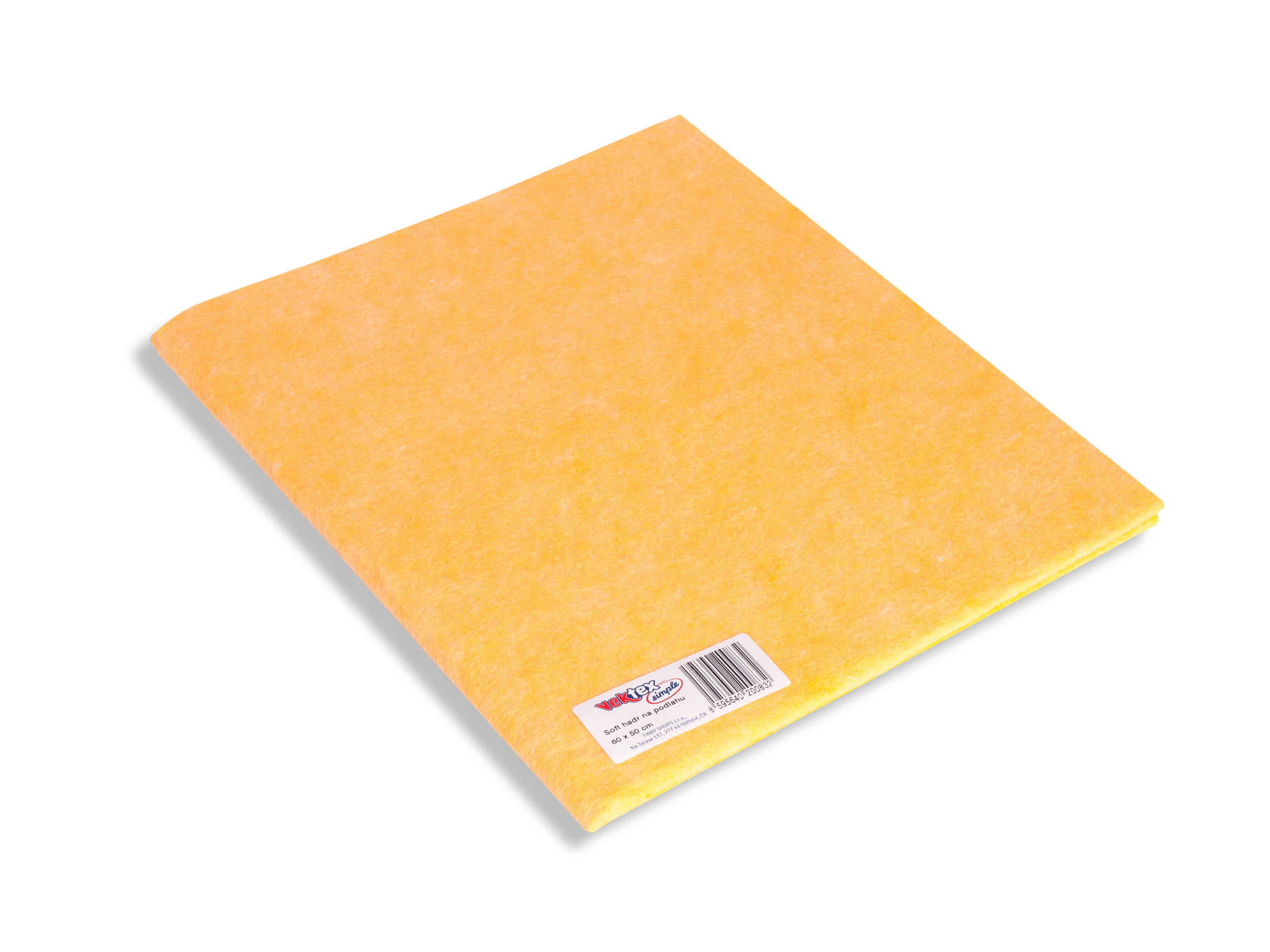 Vektex Simple Soft hadr na podlahu 60 x 50 cm, oranžový