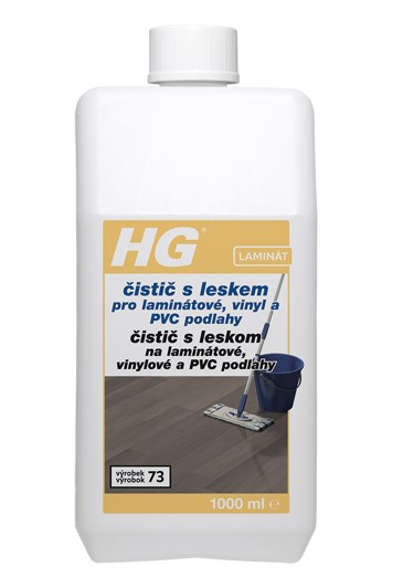 HG čistič s leskem pro laminátové plovoucí podlahy 1000 ml