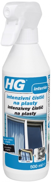 HG intenzivní čistič na plasty(nátěry a tapety) 500 ml