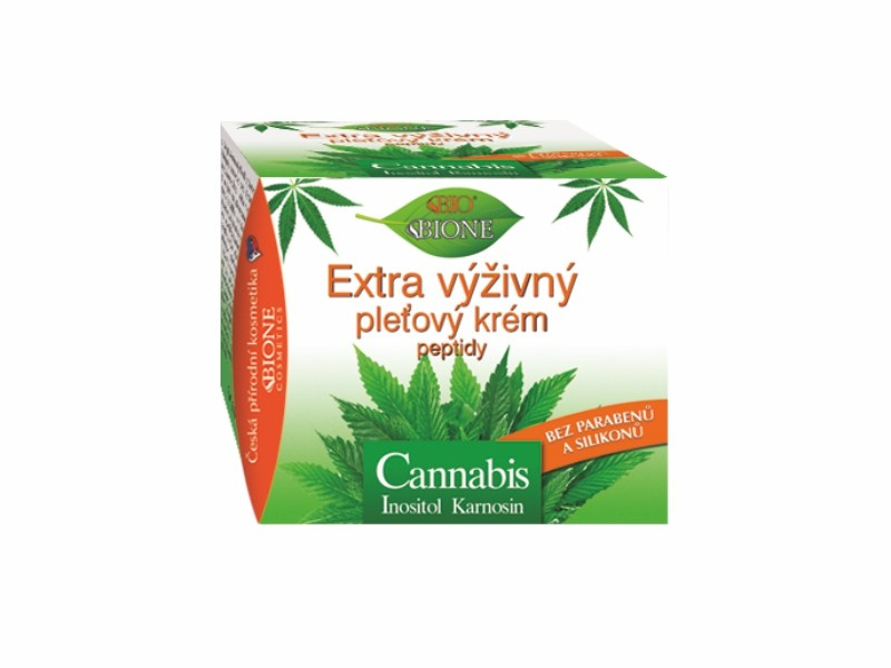 Bio Cannabis extra výživný pleťový krém 51ml Bione Cosmetics
