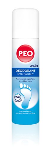 PEO Deodorant sprej na nohy, 150 ml
