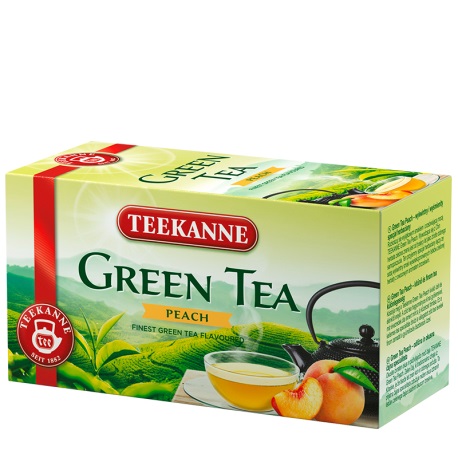 Teekanne zelený čaj broskvový-  Green Tea Peach