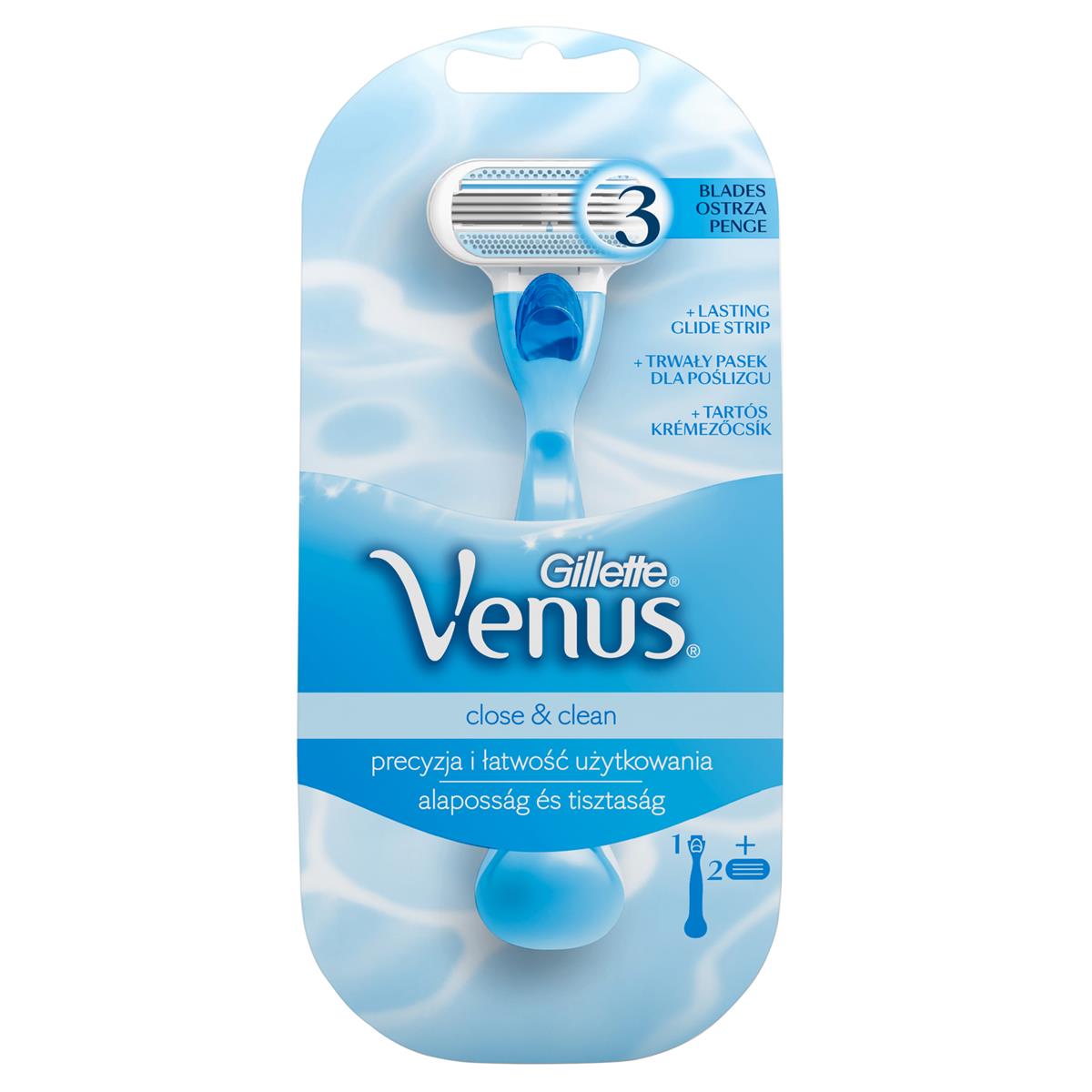 Gillette Venus dámský holící strojek +2 náhradní hlavice