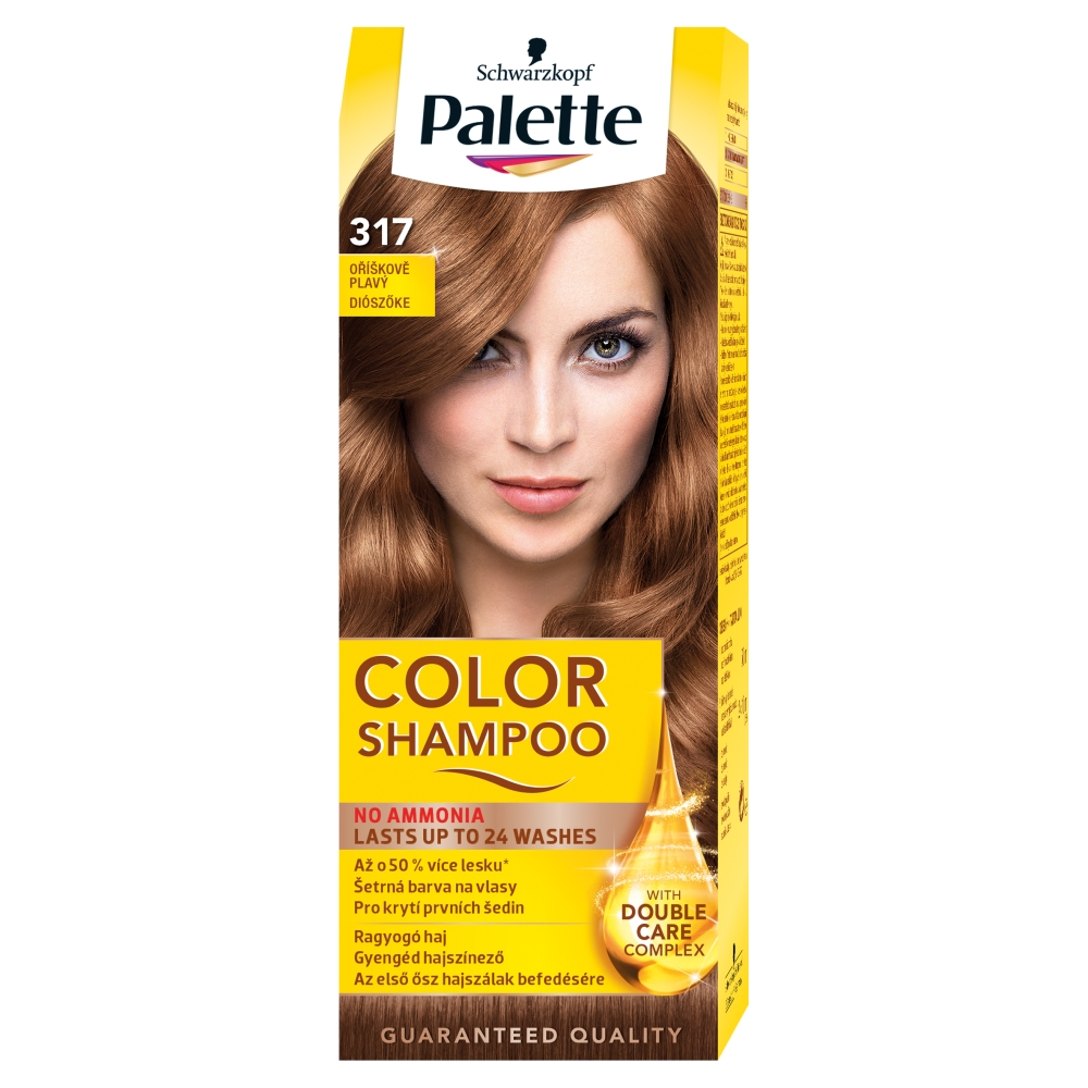 Palette Color Shampoo barva na vlasy Oříškově plavý 317