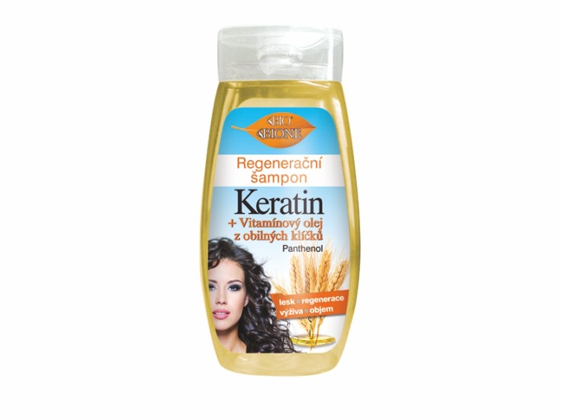 Bio Keratin regenerační šampon 260ml Bione Cosmetics