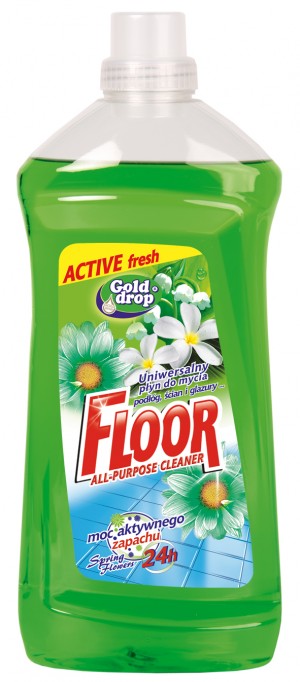Floor sapon univerzální čistič jaro zelený 1,5L