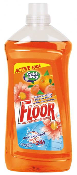 Floor sapon univerzální čistič oranžový 1,5L
