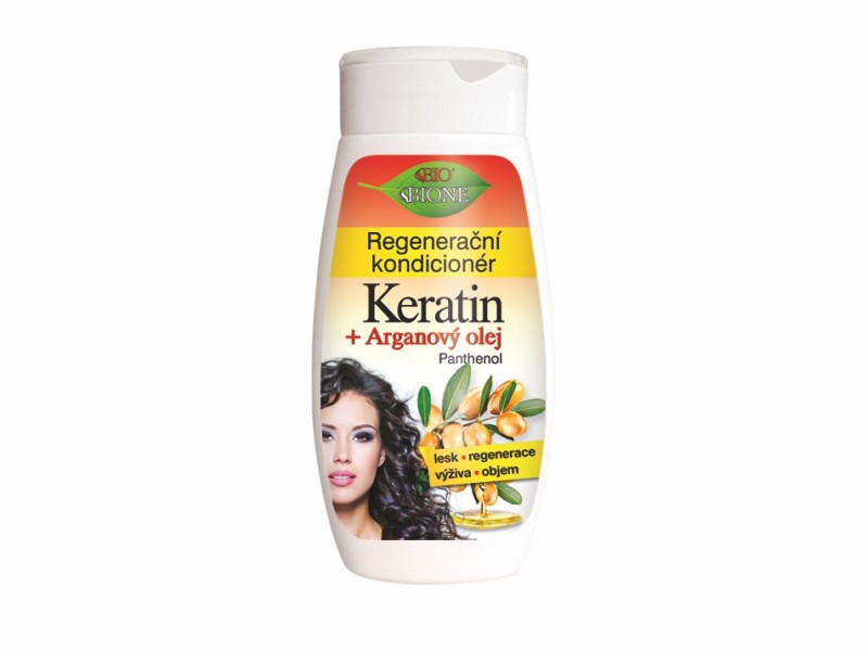 Bio Keratin s Arganovým olejem regenerační kondicionér 260 ml Bione C.