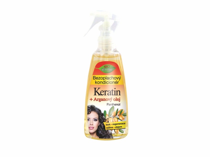 Bio Keratin s Arganovým olejem bezoplachový kondicionér 260 ml Bione C.