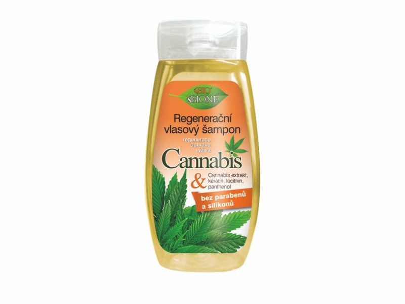 Bio Cannabis regenerační výživný šampon 260ml Bione Cosmetics