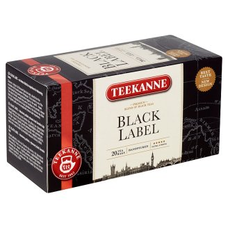 Teekanne černý čaj Black Label 20