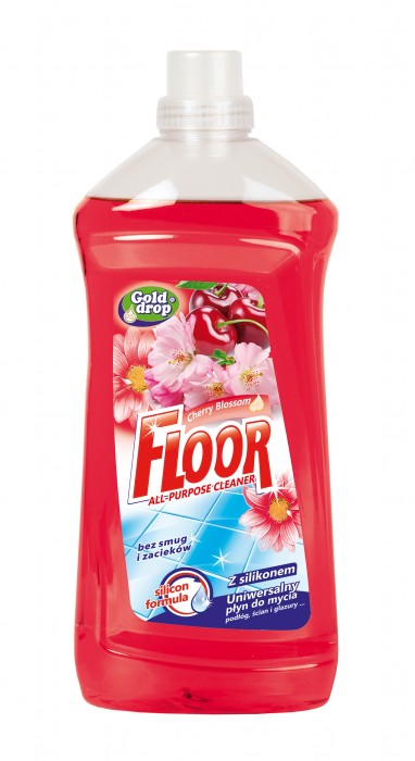Floor sapon univerzální čistič červený Cherry blossom 1,5L