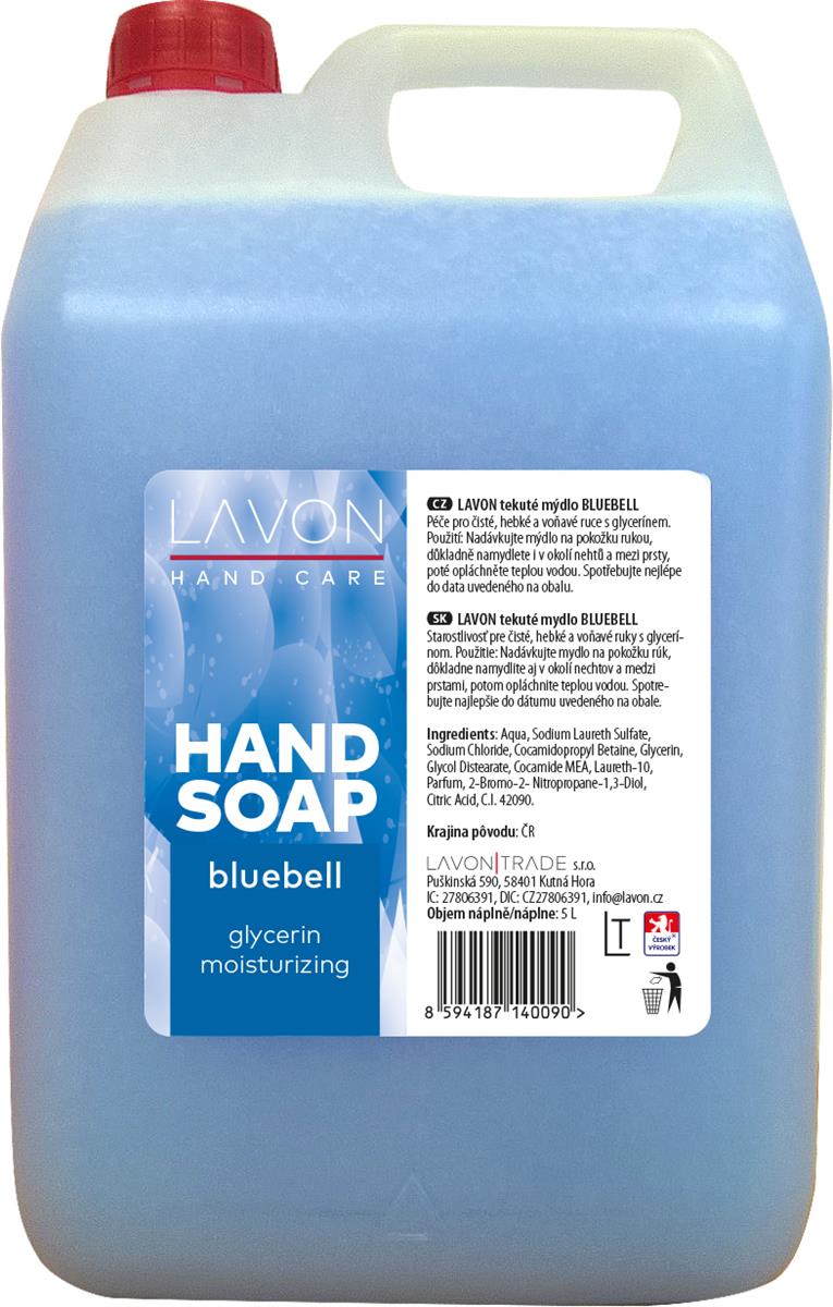Lavon tekuté mýdlo modré 5l