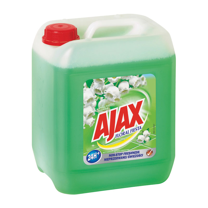 Ajax Floral Fiesta Spting flower Zelený, univerzální čistící prostředek, 5 l