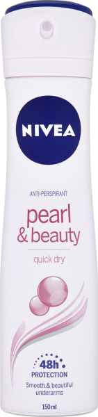 Nivea Pearl & Beauty antiperspirant, 150 ml