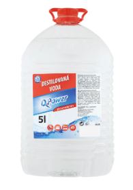 Q Power destilovaná voda 5l