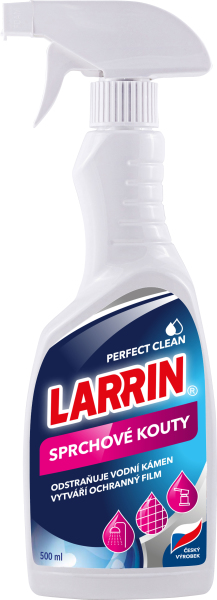 Larrin čistič na sprchové kouty, rozprašovač, 500 ml