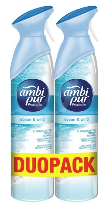 Ambi Pur Ocean Air freshener spray 2x300ml