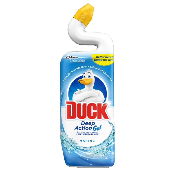 Duck 5v1 s mořskou vůní, tekutý WC čistič, 750 ml