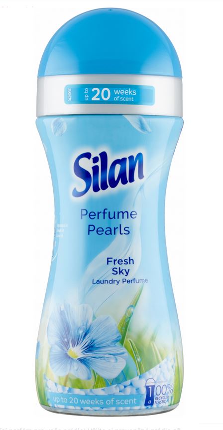 Silan Perfume Pearls Fresh Sky kuličky do pračky, 230 g