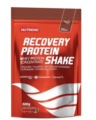 Nutrend Recover Protein Shake čokoláda+kakao 500g