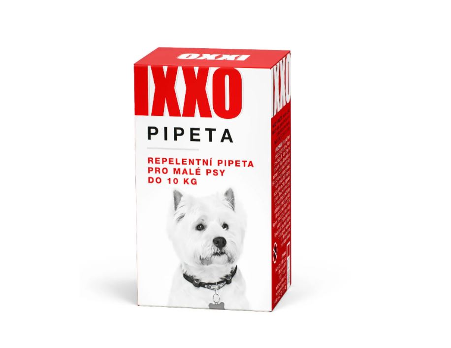 IXXO pipeta pro malé psy do 10kg 1x15ml Doprodej