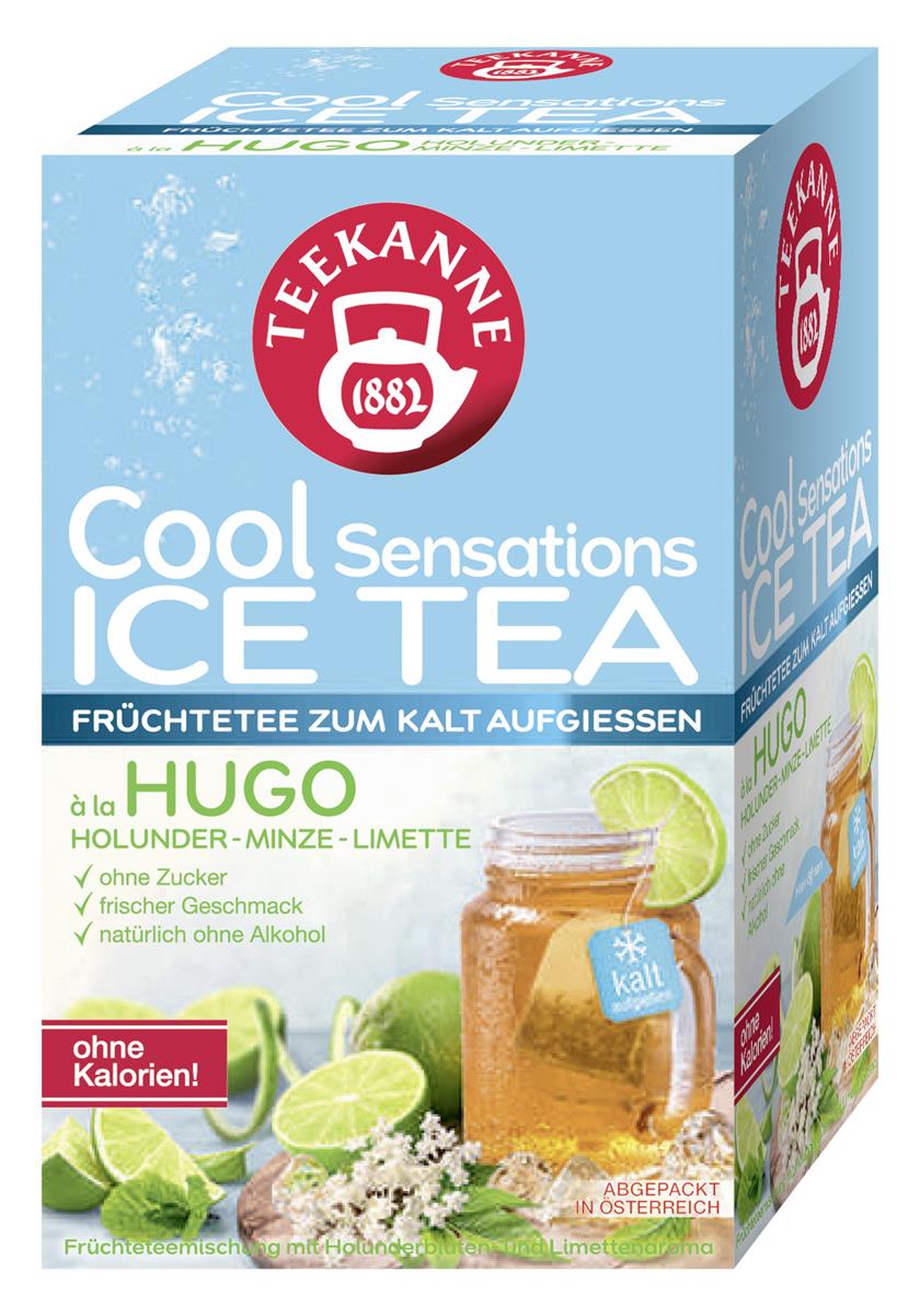 Teekanne Cool Sensations Ice Tea - Hugo (bezinka, máta, limetka)